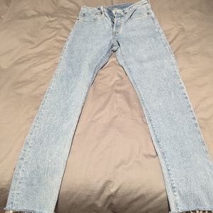 Levi's Skinny light blue jeans